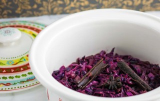 Instant Pot Orange & Spice Braised Red Cabbage