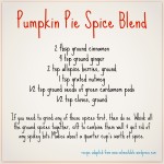 How to make your own pumpkin pie spice - easy peasy and utterly delicious in lots of home baked goodies