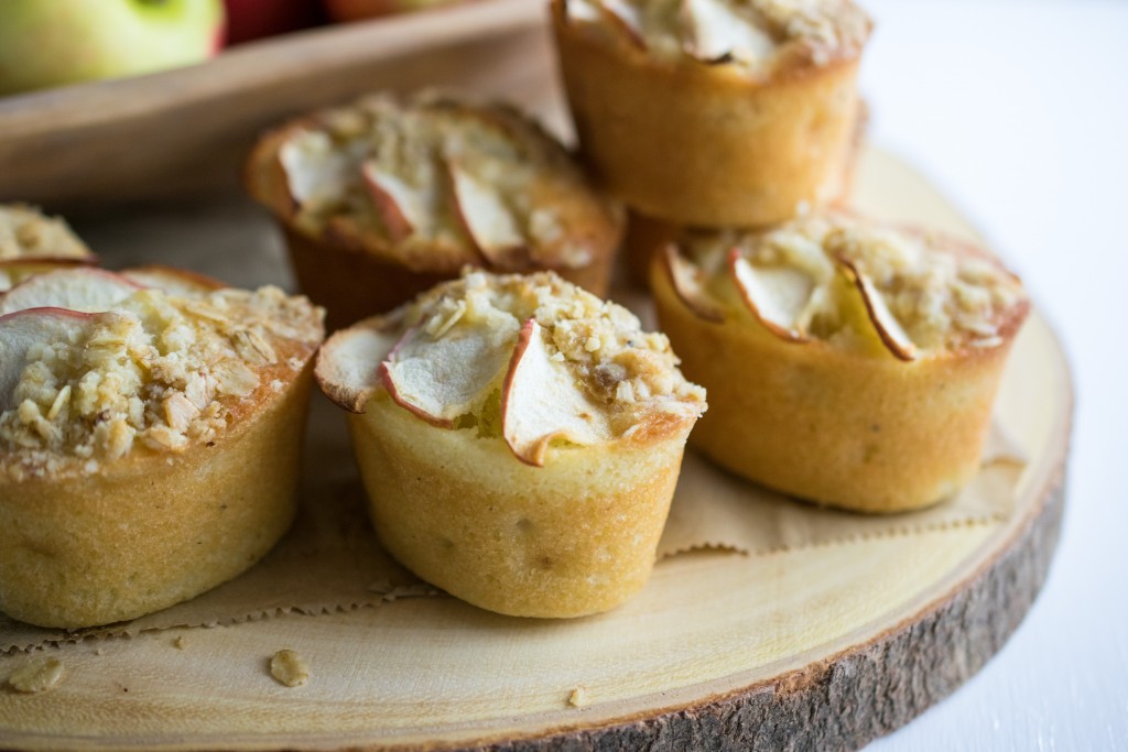 Cardamom Apple Crumble Friands