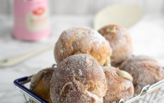 Banana & Custard Donuts