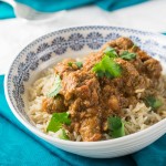 Instant Pot Lamb Rogan Josh - a rich tomato based lamb curry made all the better for pressure cooking it in the Instant Pot