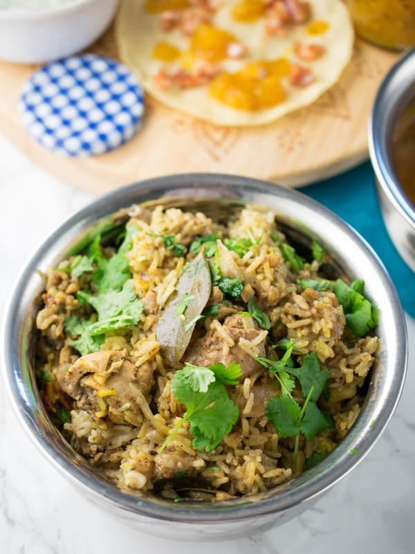 Make a beautiful chicken biryani in the Instant Pot and turn a mammoth cooking task into an everyday one!
