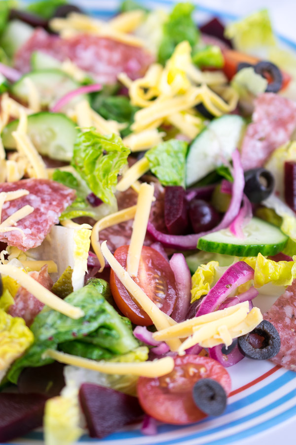 If you enjoy Subway's BMT sandwiches, you'll love this salad!