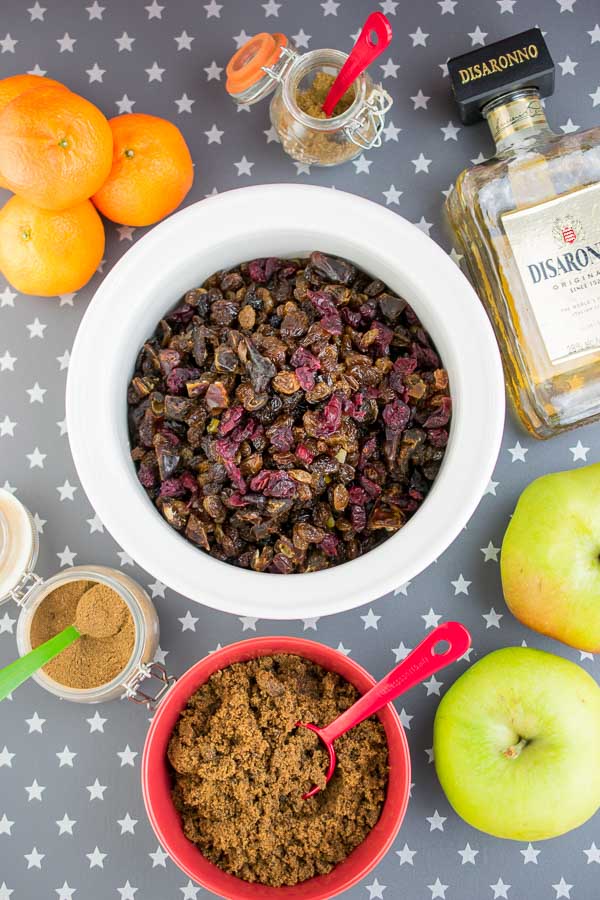 The wherewithal to make your own Amaretto mincemeat in the Instant Pot