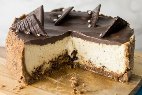 Instant Pot After Eight Cheesecake 
